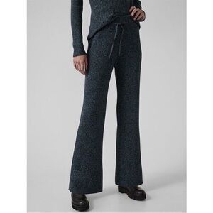 Athleta Reverie Sweater Pants Wide Leg Womens size MP